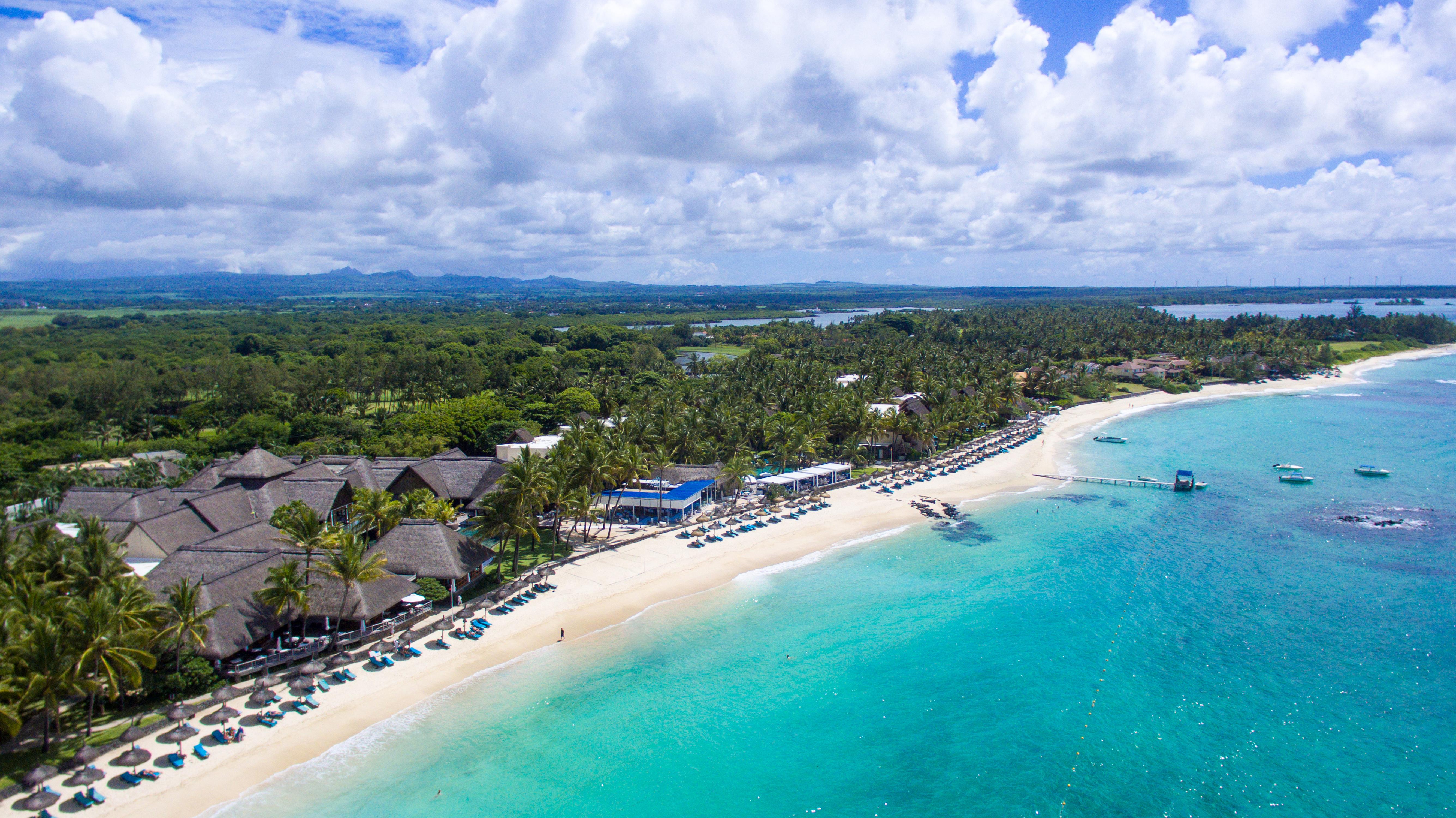 ホテル コンスタンス ベル マール プラージュ ベル・マール エクステリア 写真 Aerial view of the resort