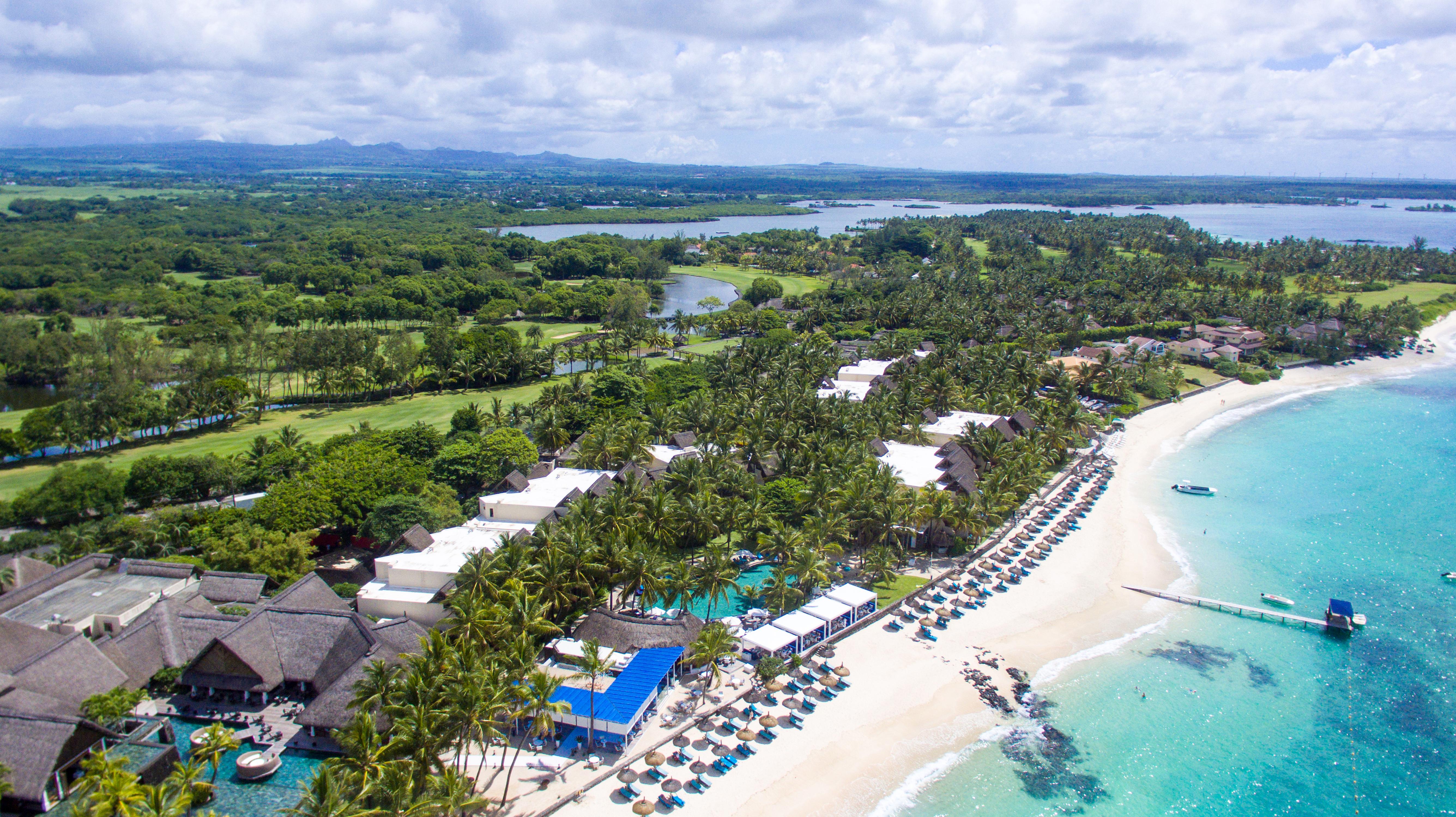 ホテル コンスタンス ベル マール プラージュ ベル・マール エクステリア 写真 Aerial view of the resort