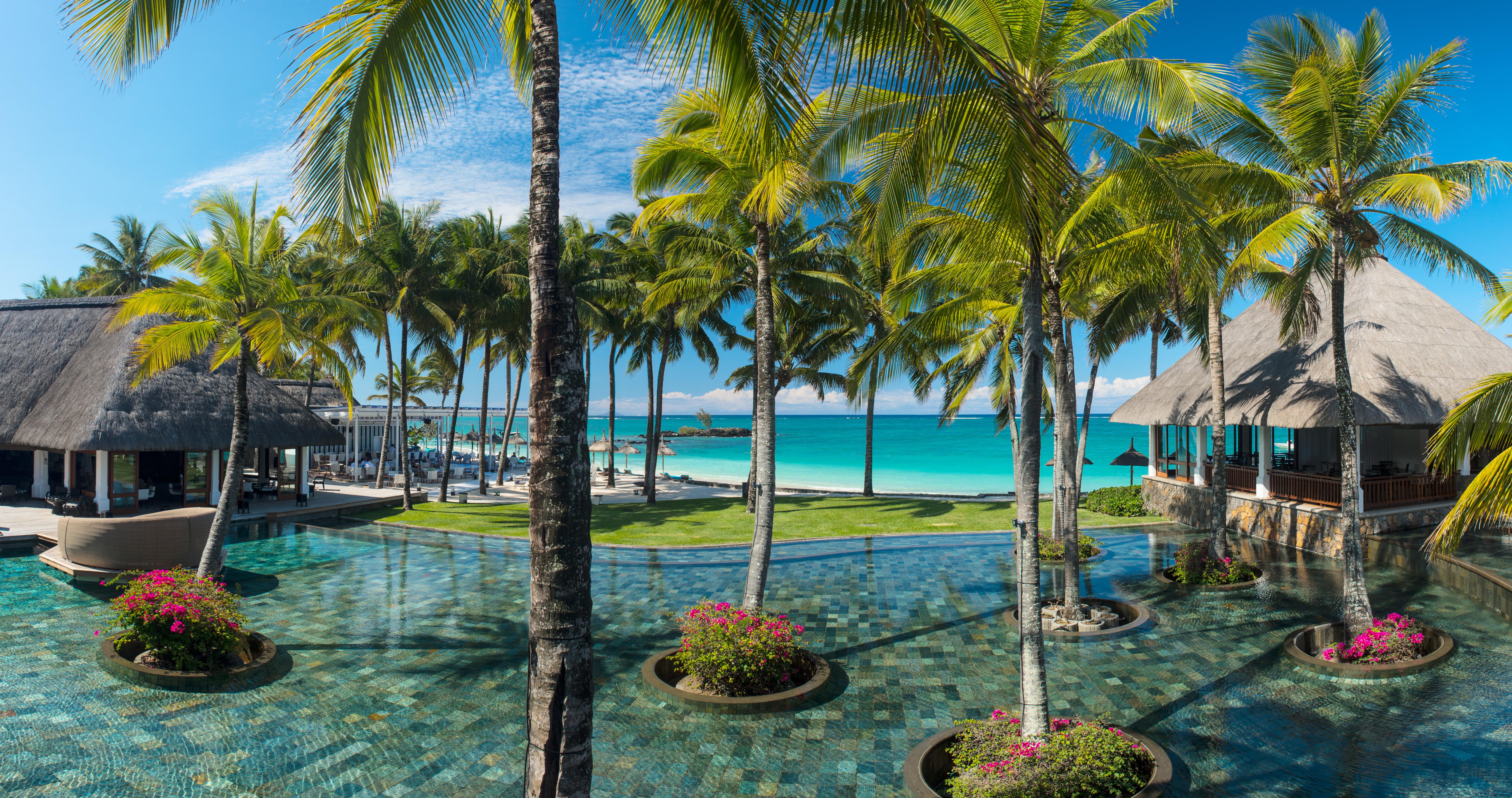 ホテル コンスタンス ベル マール プラージュ ベル・マール エクステリア 写真 View of the beach at the resort